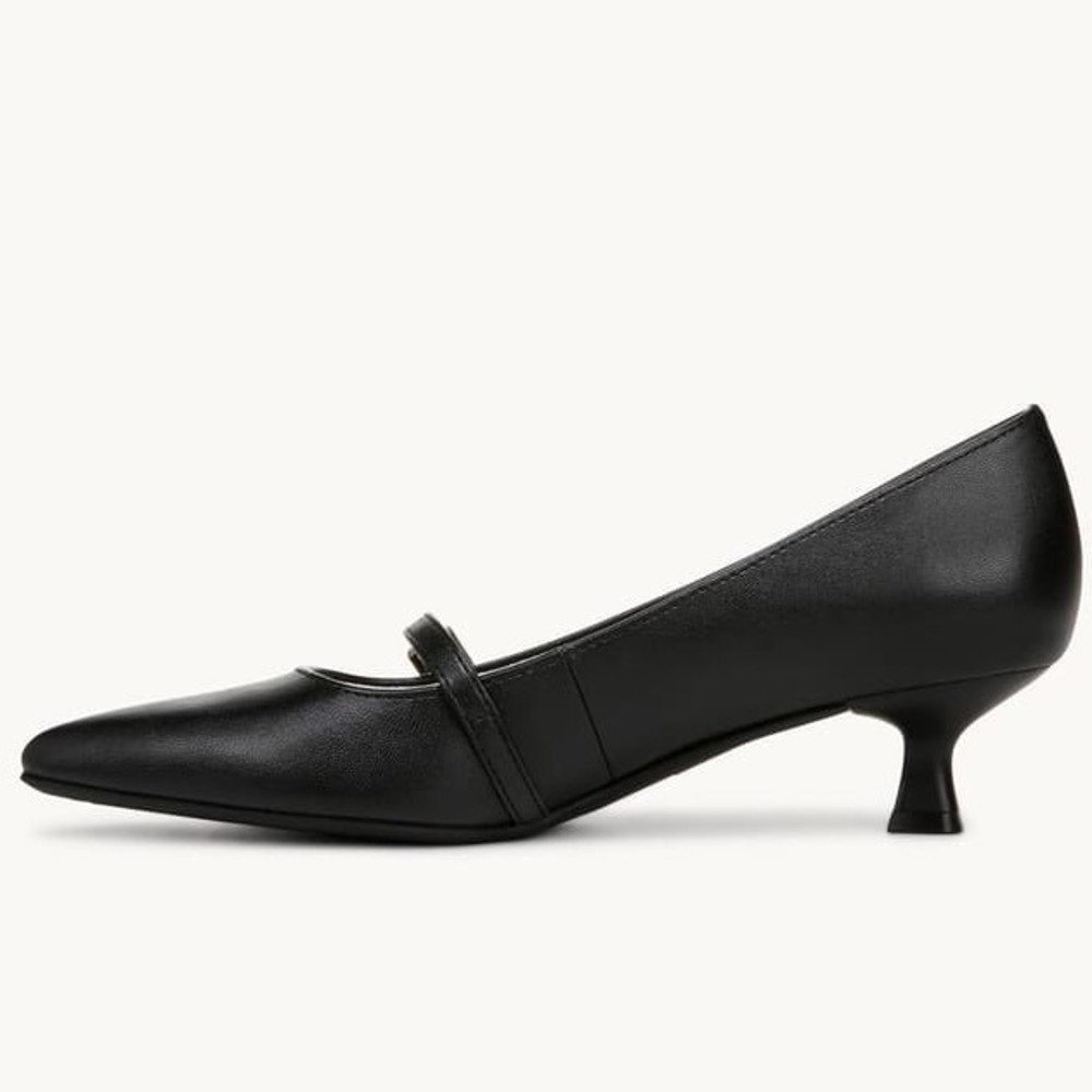 LifeStride Madelyn Black Mary Jane Pump Womens Sz 6.5 M Kitten Heel NEW - Picture 6 of 10